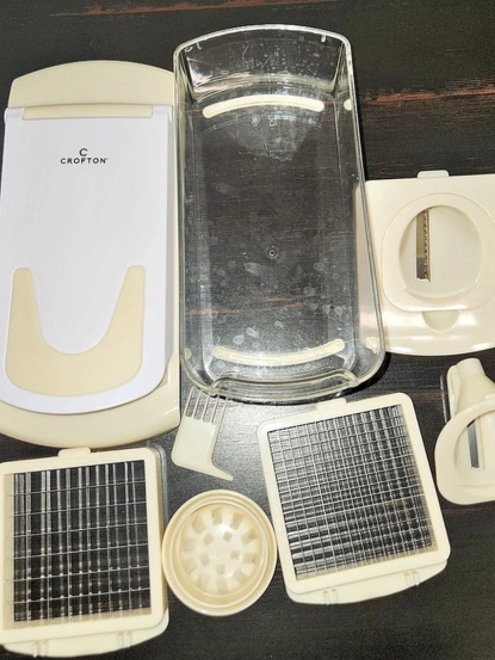 Crofton Multi-Functional Food Chopper and Slicer Set Food Processor Accessory